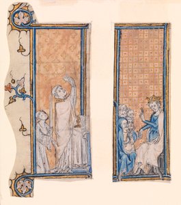 Wonder of the Host and Enthroned King by French School